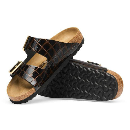 Arizona - Black Embossed Leather||Arizona - Cuir grainé noir