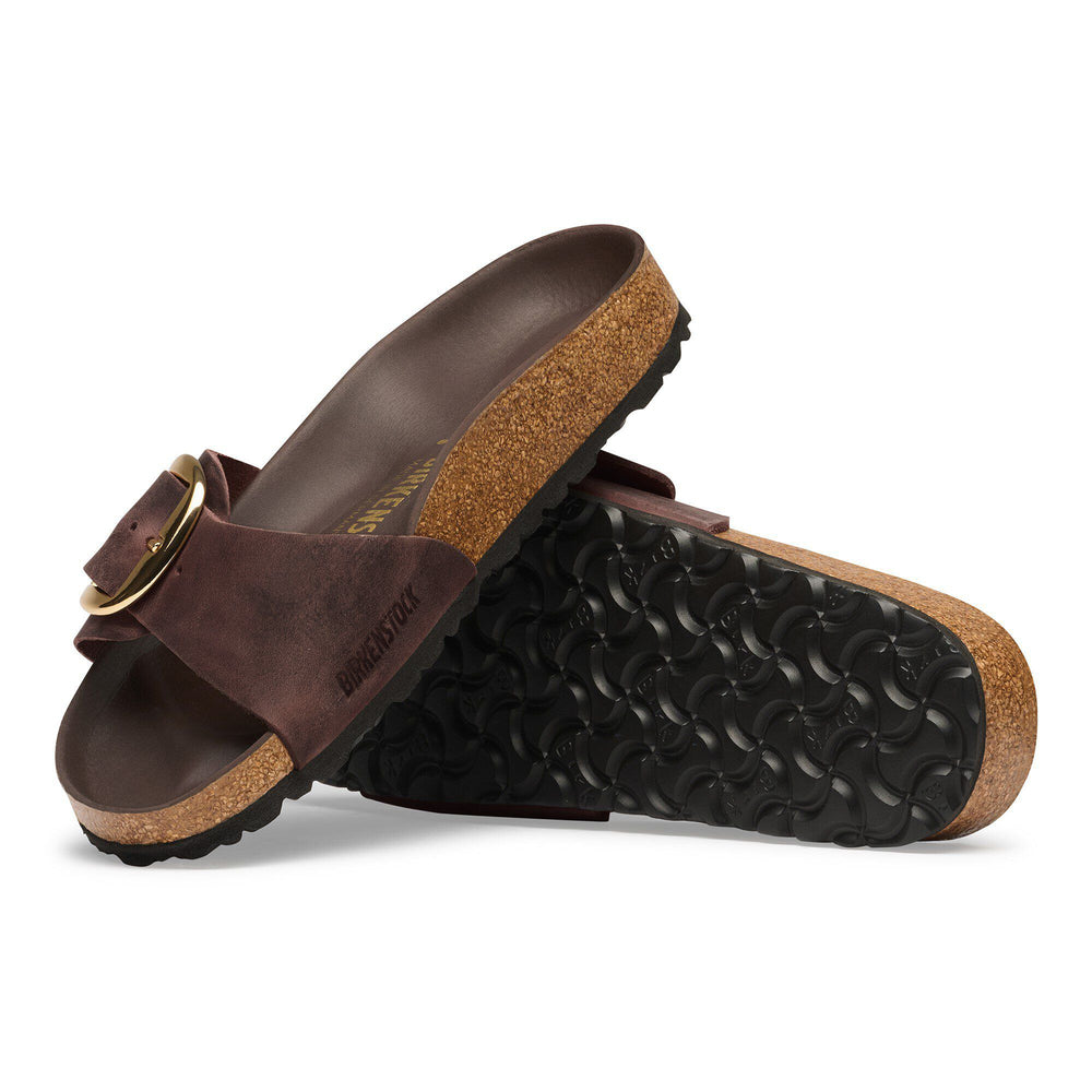 Madrid Big Buckle - Habana Oiled Leather||Madrid Big Buckle - Cuir huilé habana