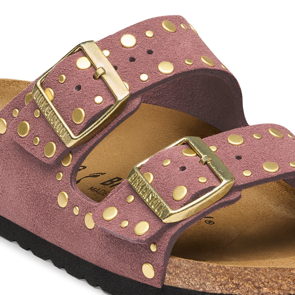 Arizona Rivet - Pepper Suede||Arizona avec rivets - Suède poivron