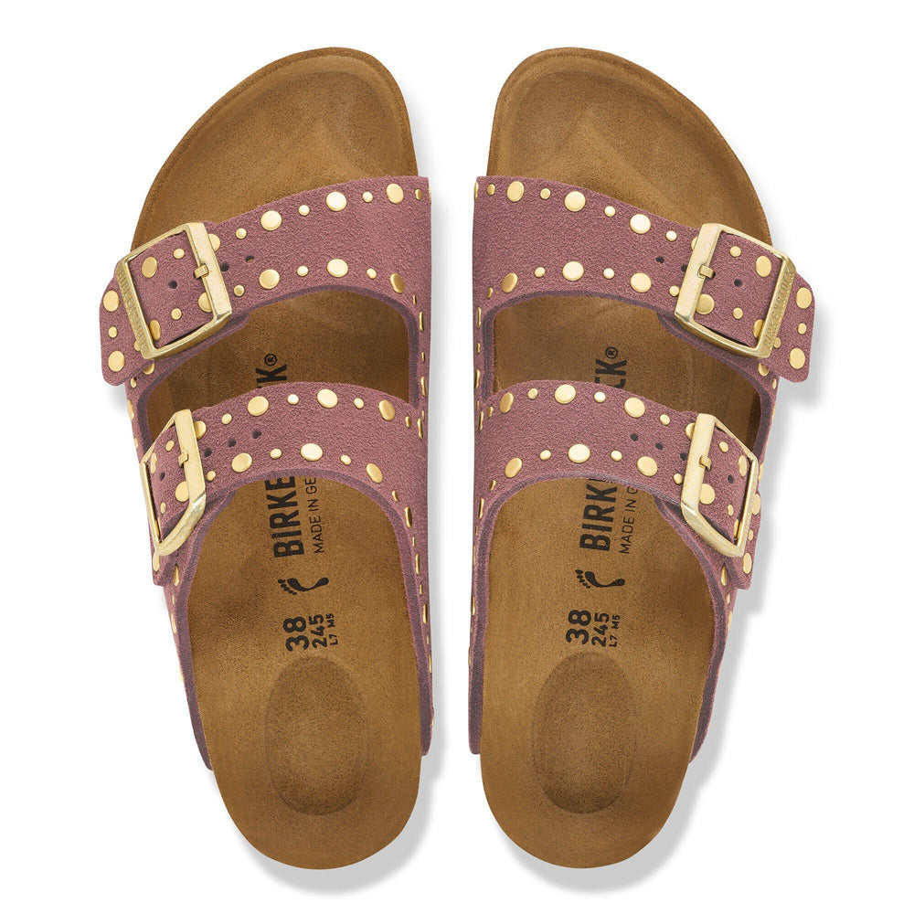 Arizona Rivet - Pepper Suede||Arizona avec rivets - Suède poivron