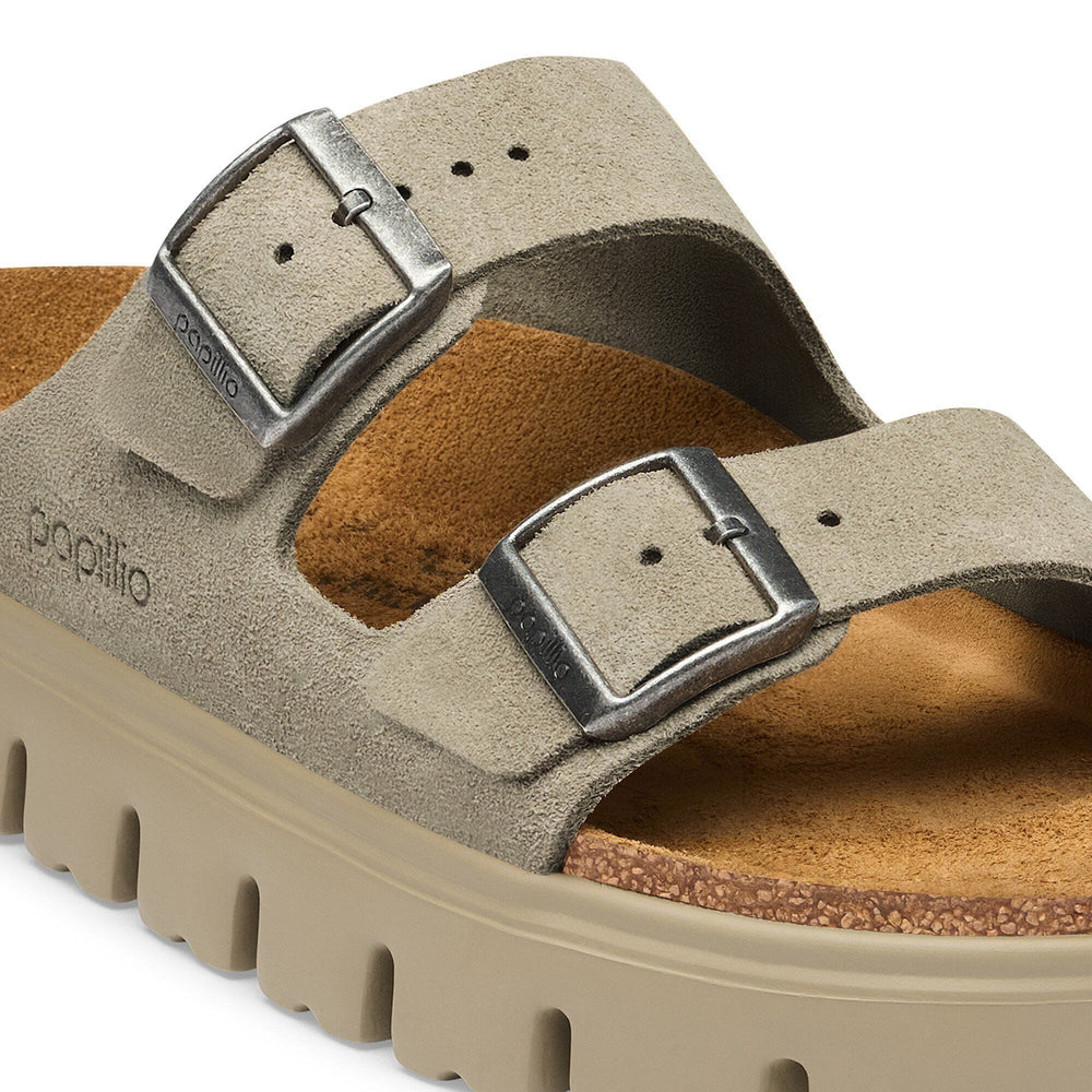 Arizona Chunky - Taupe Suede||Arizona grosse semelle - Suède taupe