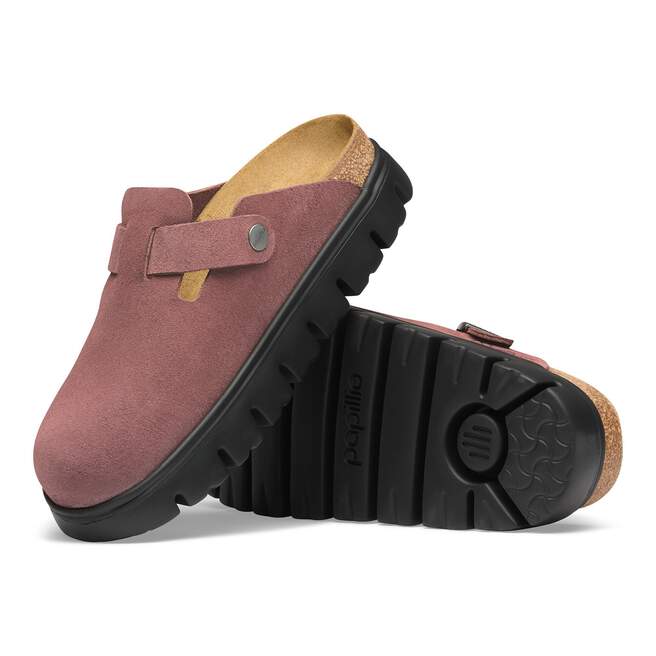 Boston Chunky - Pepper Suede||Boston grosse semelle - Suède poivron