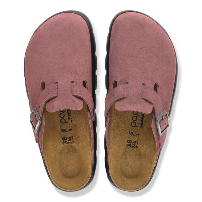 Boston Chunky - Pepper Suede||Boston grosse semelle - Suède poivron