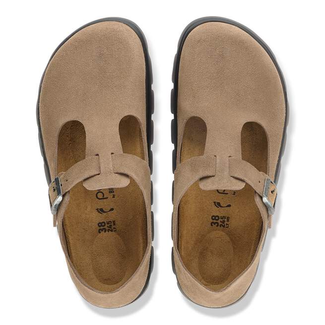 Paris Chunky - Taupe Suede||Paris grosse semelle - Suède taupe