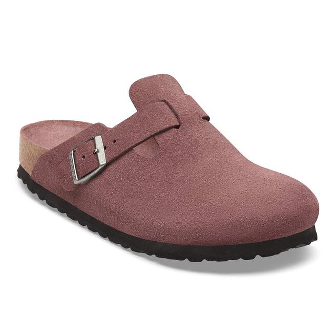 Boston Soft - Pepper Suede||Boston assise plantaire souple - Suède poivron