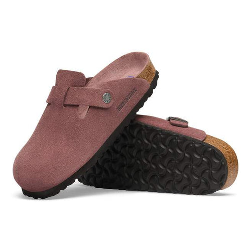 Boston Soft - Pepper Suede||Boston assise plantaire souple - Suède poivron