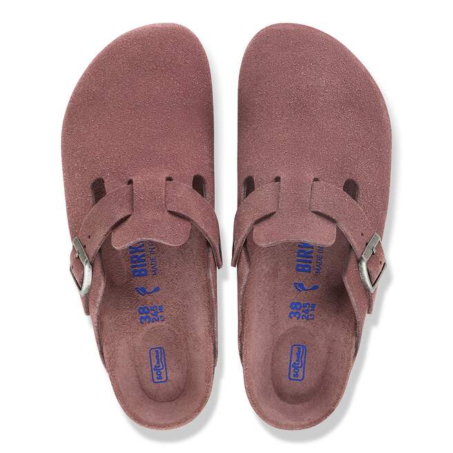 Boston Soft - Pepper Suede||Boston assise plantaire souple - Suède poivron