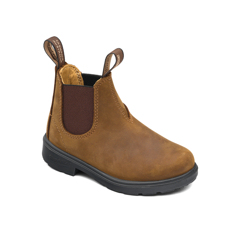 1563 Kids - Saddle Brown Leather||1563 Enfants - Cuir Brun sellerie
