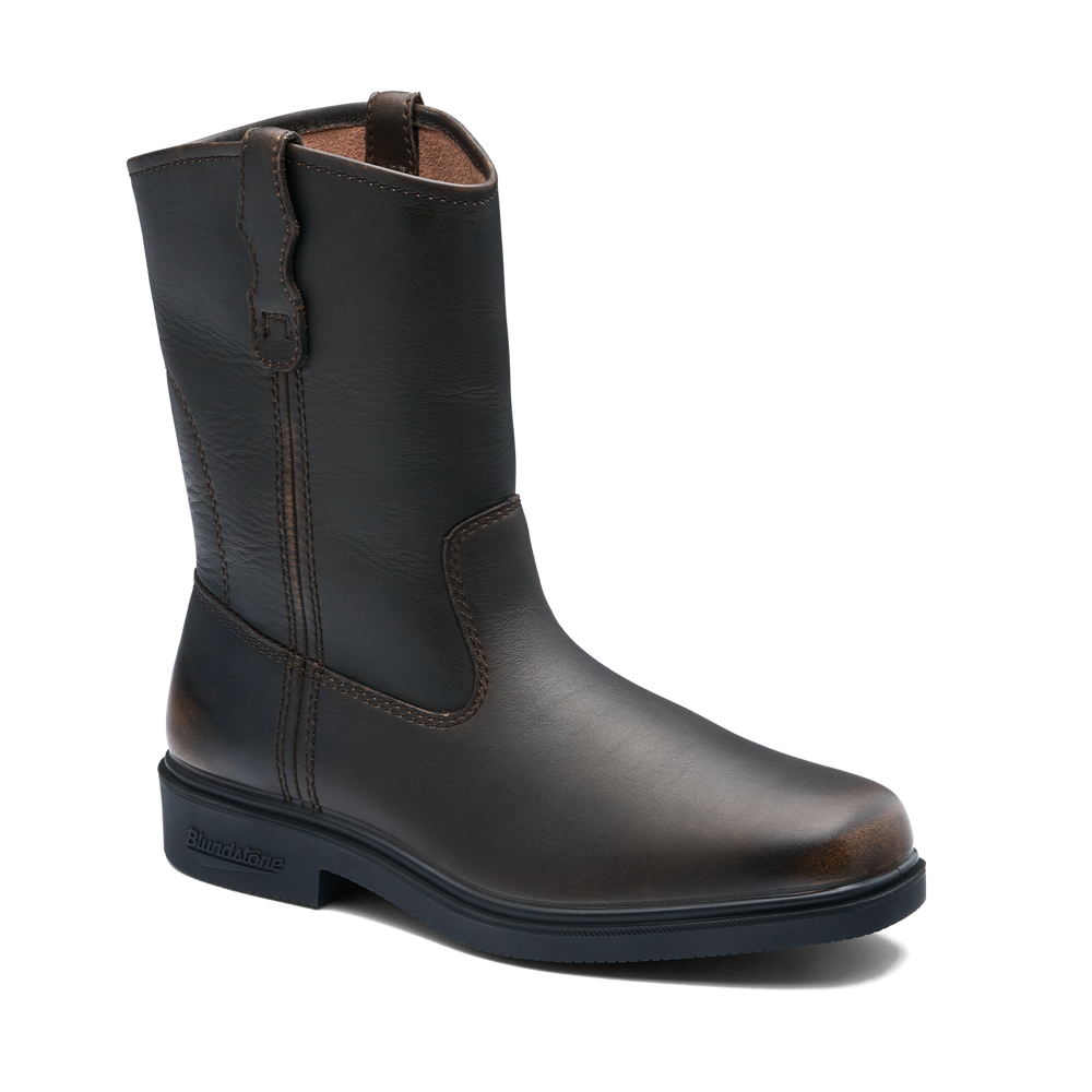 2677 Rigger Chisel Toe - Vintage Brown Leather||2677 Rigger ciselée - Cuir brun rétro