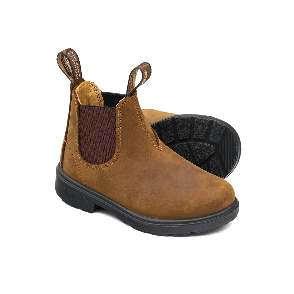 1563 Kids - Saddle Brown Leather||1563 Enfants - Cuir Brun sellerie