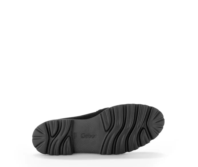 75.240.17 - Black Leather and Suede||75.240.17 Cuir et suède noir