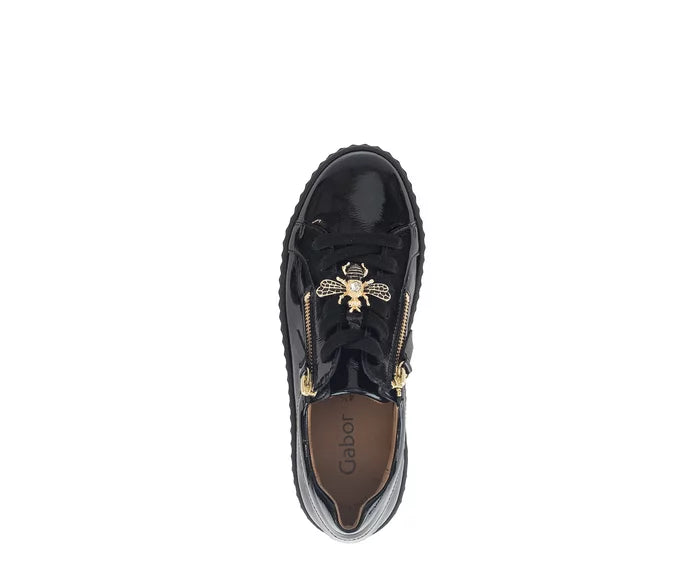 73.201.97 - Black Patent Leather||73.201.97 - Cuir verni noir