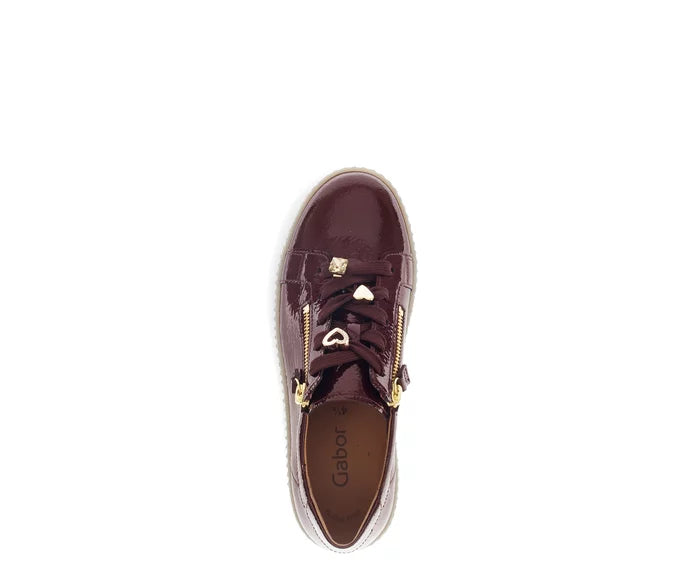 73.339.95 - Red Patent Leather||73.339.95 Cuir verni rouge