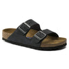 Arizona Soft - Black Oiled Leather||Arizona assise plantaire souple - Cuir Huilé Noir