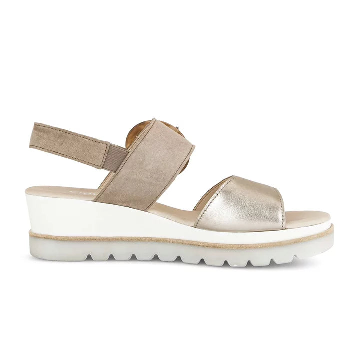 84.645.62 Sandal - Beige Suede||84.645.62 Sandale -  Suède beige