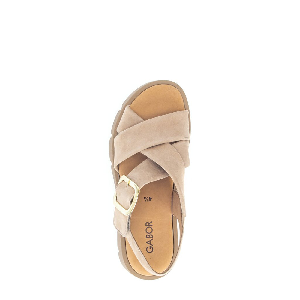 84.752.14 Sandal - Beige Suede||84.752.14 Sandales - Suède beige