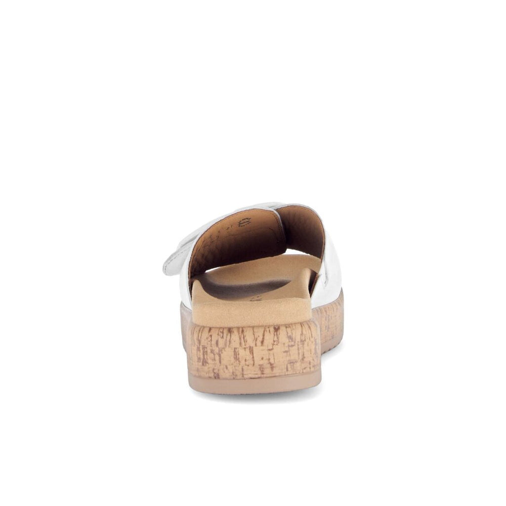 83.760.21 Sandal - White Leather||83.760.21 Sandales - Cuir blanc