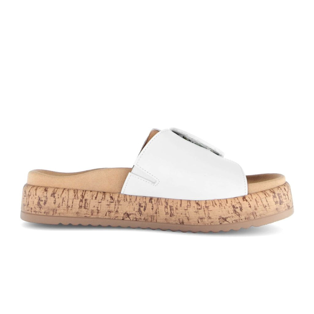 83.760.21 Sandal - White Leather||83.760.21 Sandales - Cuir blanc