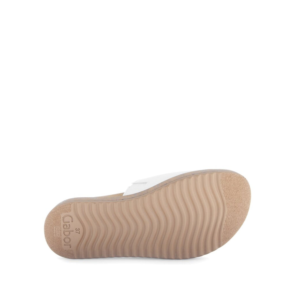 83.760.21 Sandal - White Leather||83.760.21 Sandales - Cuir blanc
