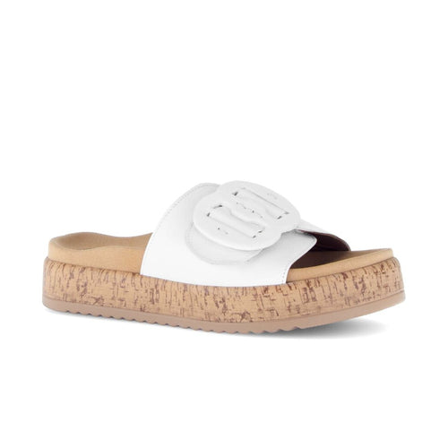 83.760.21 Sandal - White Leather||83.760.21 Sandales - Cuir blanc