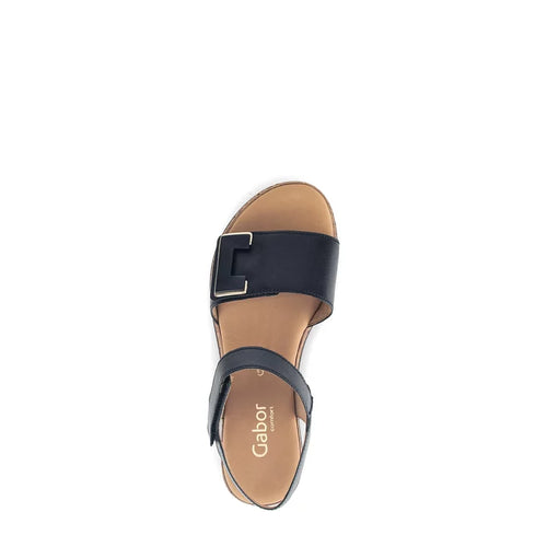 82.700.57 Sandal - Black Leather||82.700.57 Sandale - Cuir noir