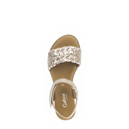 82.759.89 Sandal - Gold Leather||82.759.89 Sandale - Cuir doré