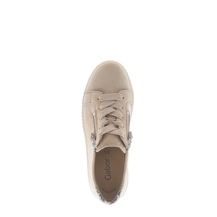83.334.14 Sneaker - Beige Suede||83.334.14 Espadrille - Suède beige