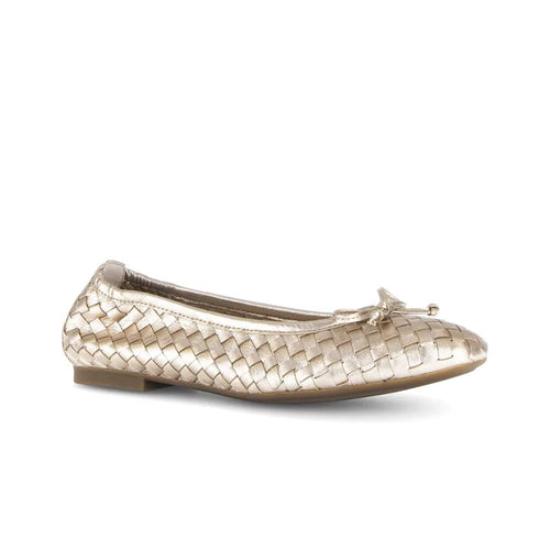 84.145.62 Ballet Flat - Gold Leather||84.145.62 Ballerine - Cuir doré