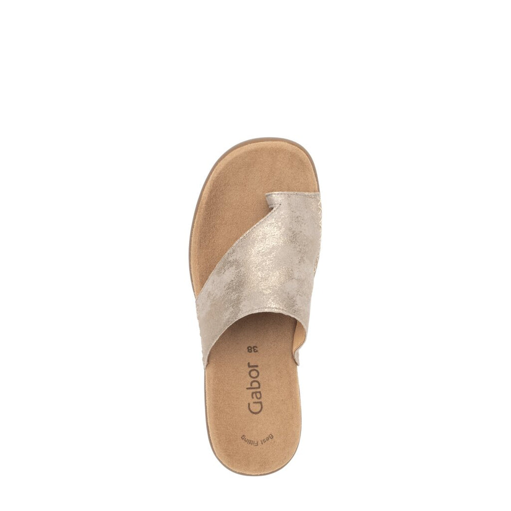 83.700.62 Sandal - Beige Leather||83.700.62 Sandales - Cuir beige