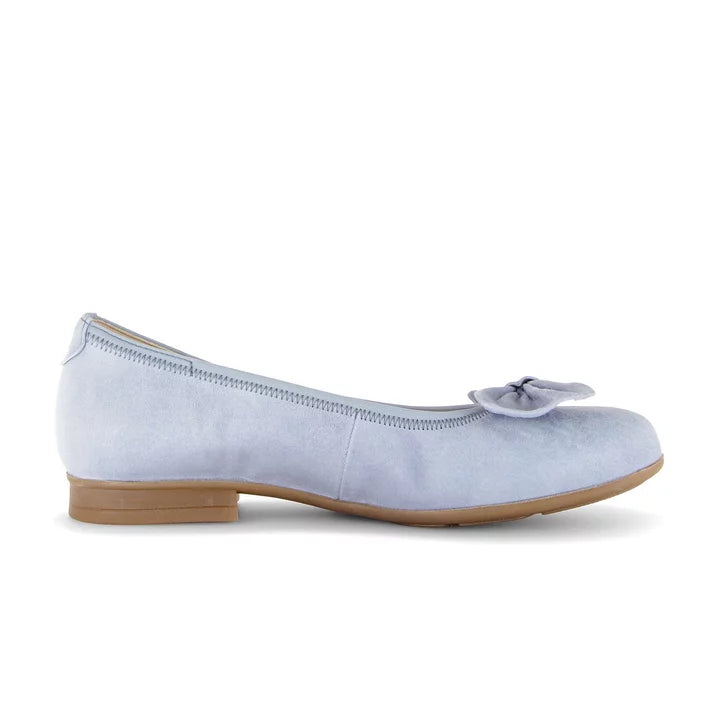 82.462.26 Ballet Flat - Light Blue Suede||82.462.26 Ballerine - Suède bleu pâle