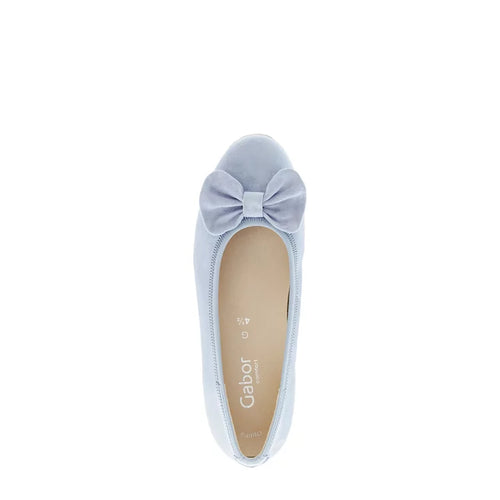 82.462.26 Ballet Flat - Light Blue Suede||82.462.26 Ballerine - Suède bleu pâle