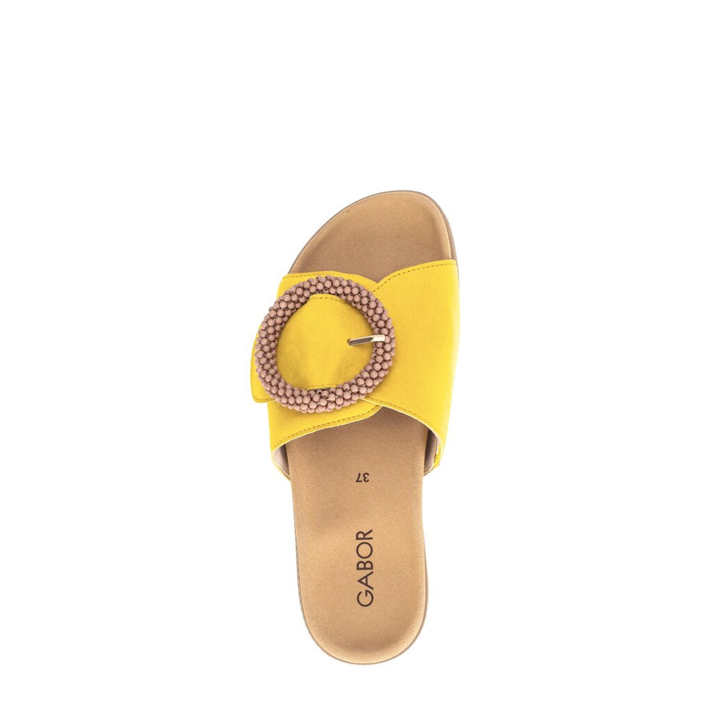 83.745.10 Sandal - Yellow Suede||83.745.10 Sandales - Suède jaune