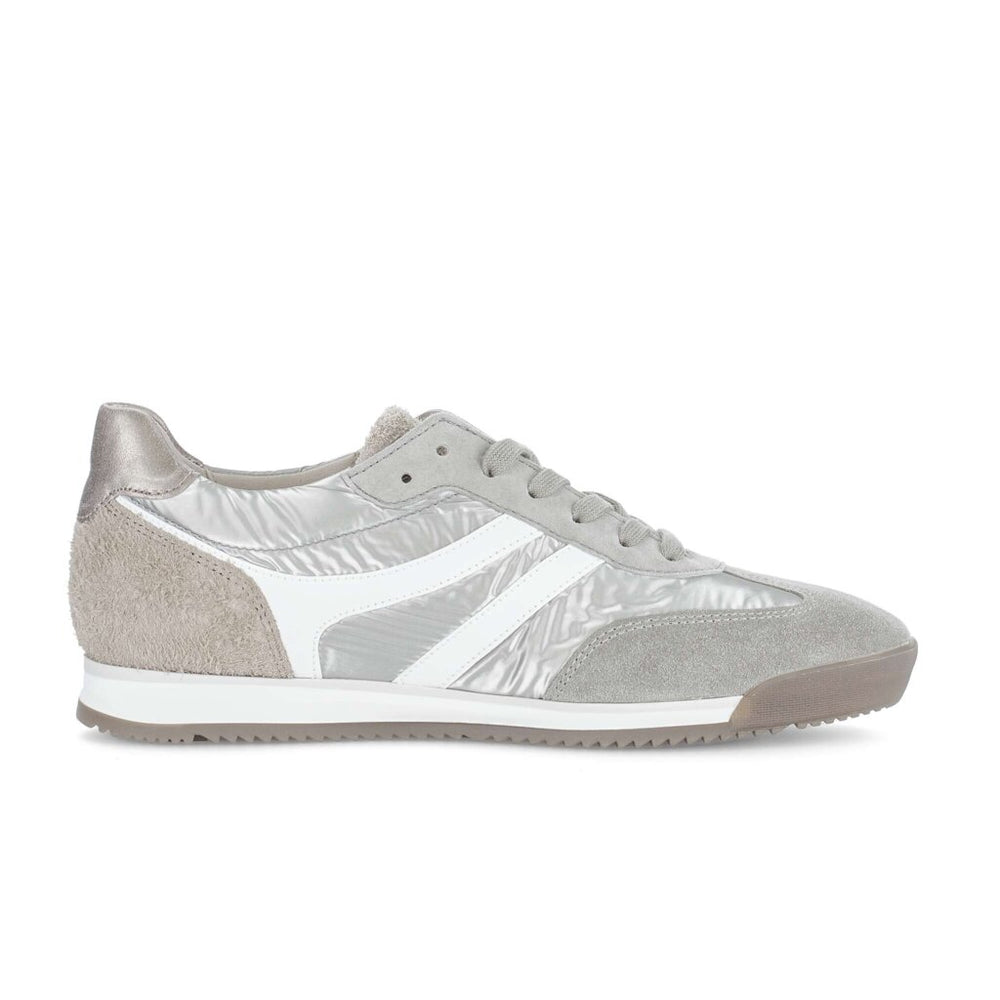 83.430.19 Sneaker - Silver Leather||83.430.19 Espadrilles - Cuir argent