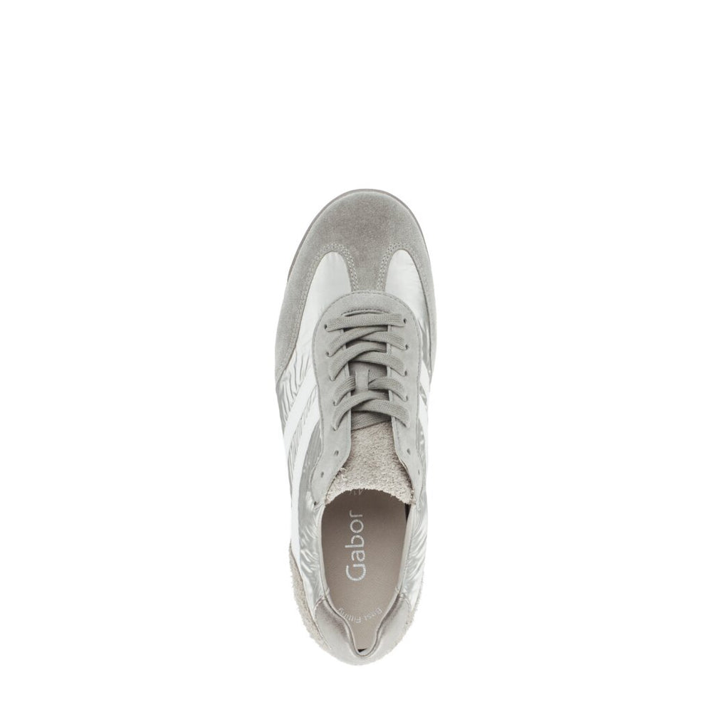 83.430.19 Sneaker - Silver Leather||83.430.19 Espadrilles - Cuir argent