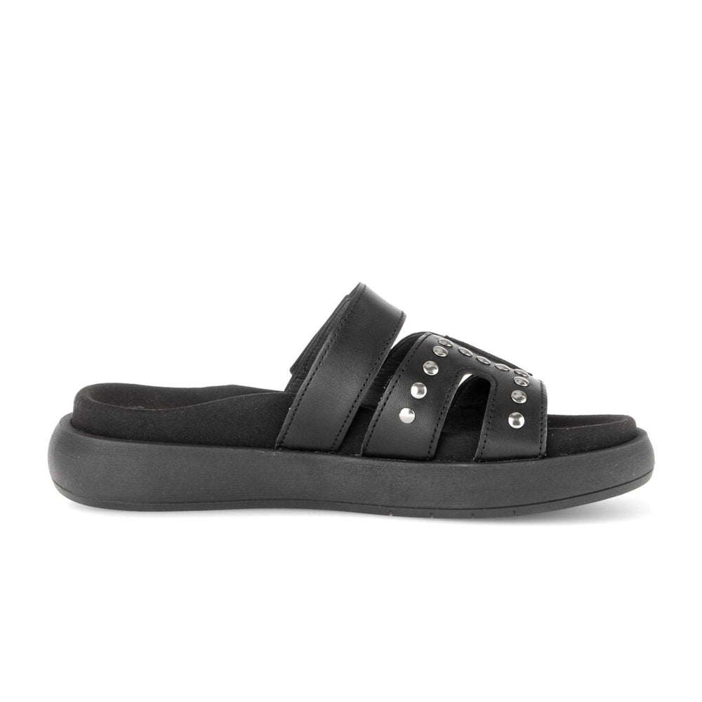 83.753.27 Sandal - Black Leather||83.753.27 Sandales - Cuir noir