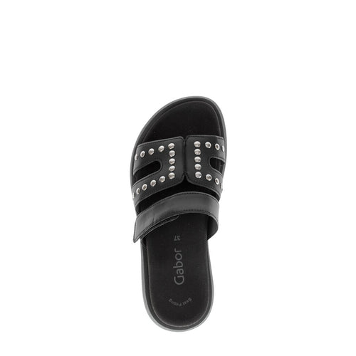 83.753.27 Sandal - Black Leather||83.753.27 Sandales - Cuir noir