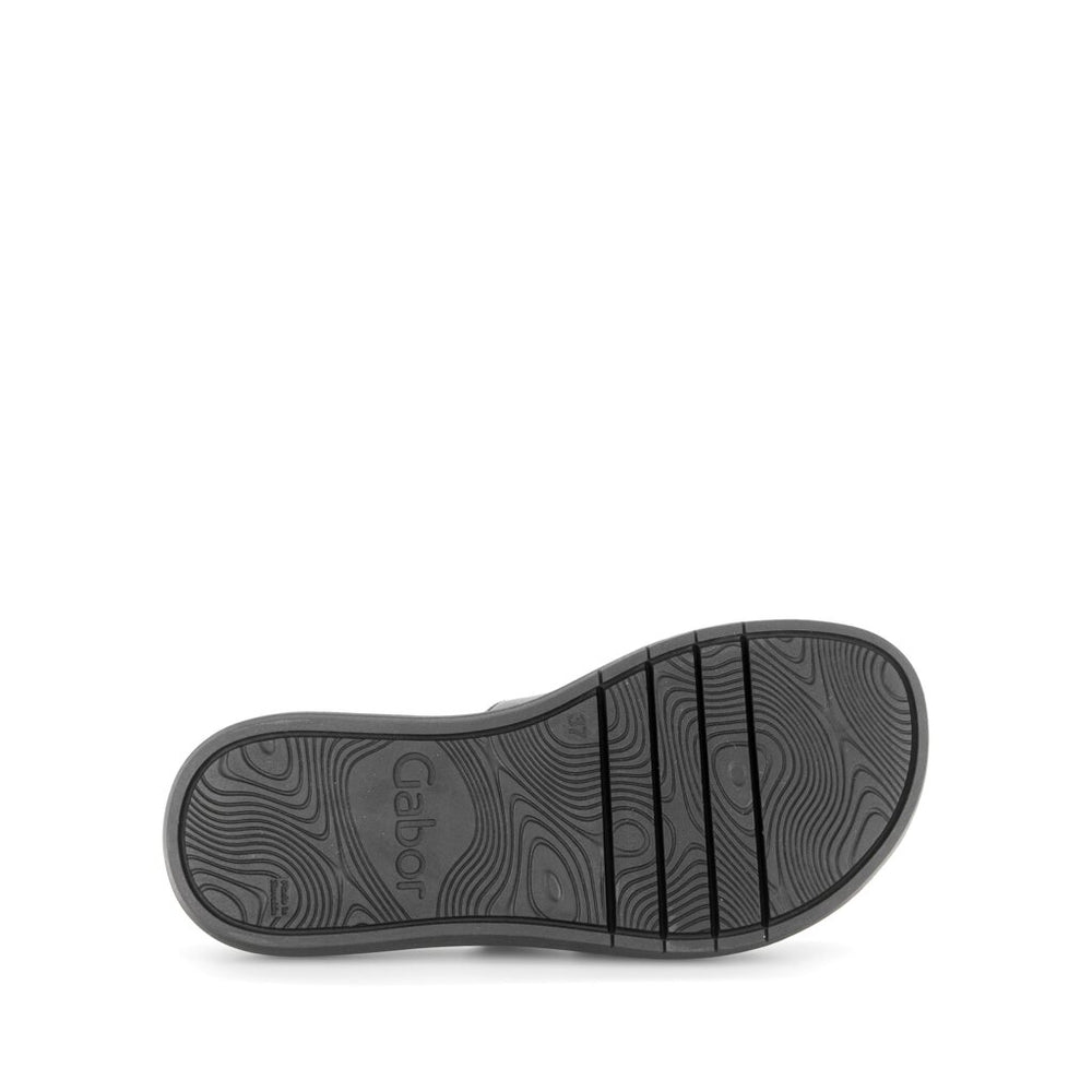 83.753.27 Sandal - Black Leather||83.753.27 Sandales - Cuir noir