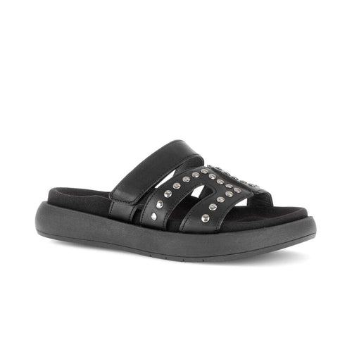 83.753.27 Sandal - Black Leather||83.753.27 Sandales - Cuir noir