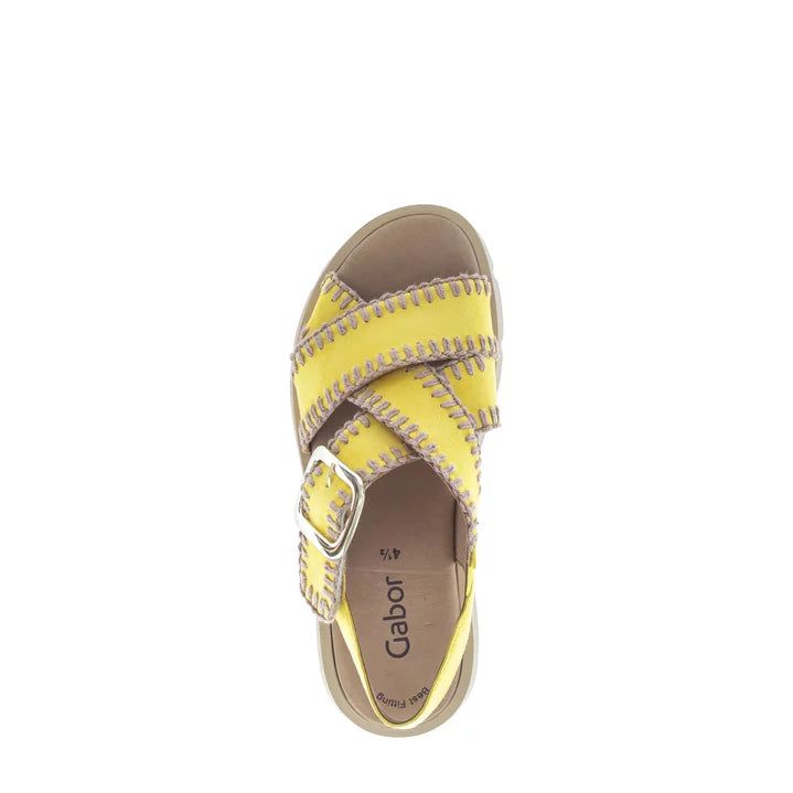 84.751.13 Sandal - Yellow Suede||84.751.13 Sandale - Suède jaune