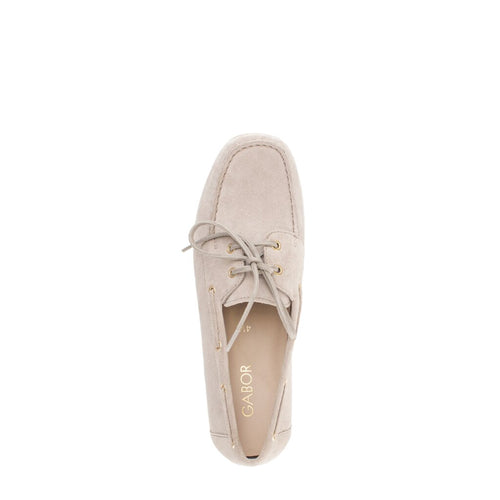 85.200.12 Boat Shoe - Beige Suede||85.200.12 Mocassin - Suède beige