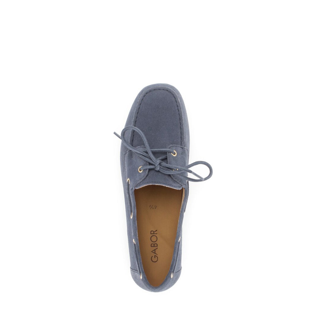 85.200.16 Boat Shoe - Blue Suede||85.200.16 Mocassin - Suède bleu