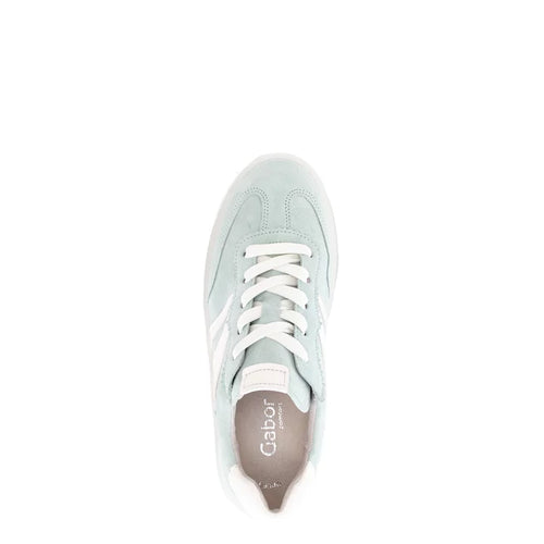 86.475.44 Sneaker - Light Blue Suede||86.475.44 Espadrille - Suède bleu pâle