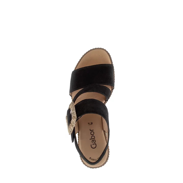 84.771.17 Sandal - Black Suede||84.771.17 Sandale - Suède noir