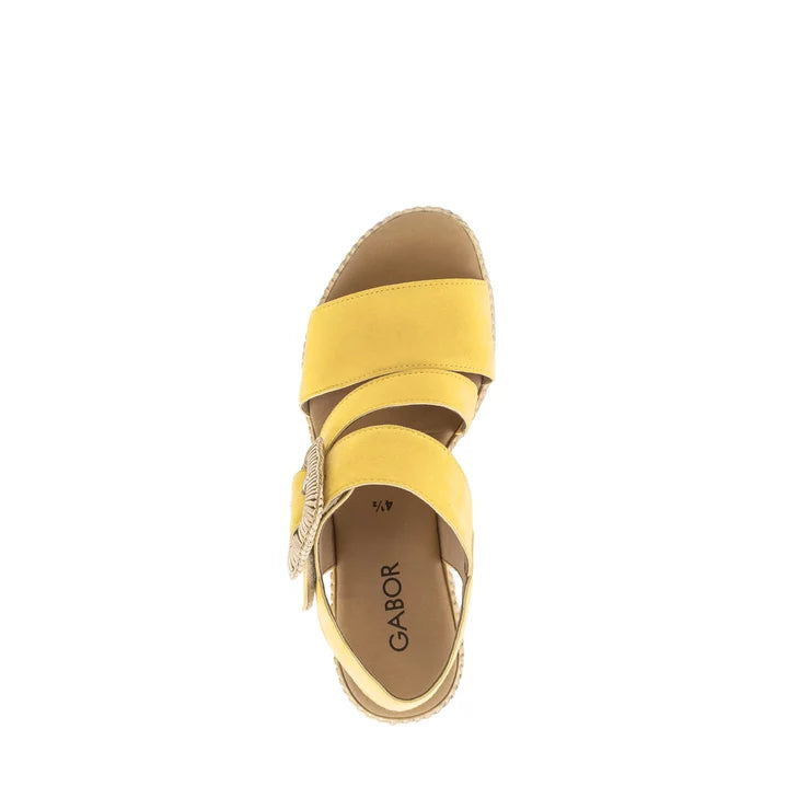84.771.13 Sandal - Yellow Suede||84.771.13 Sandale - Suède jaune
