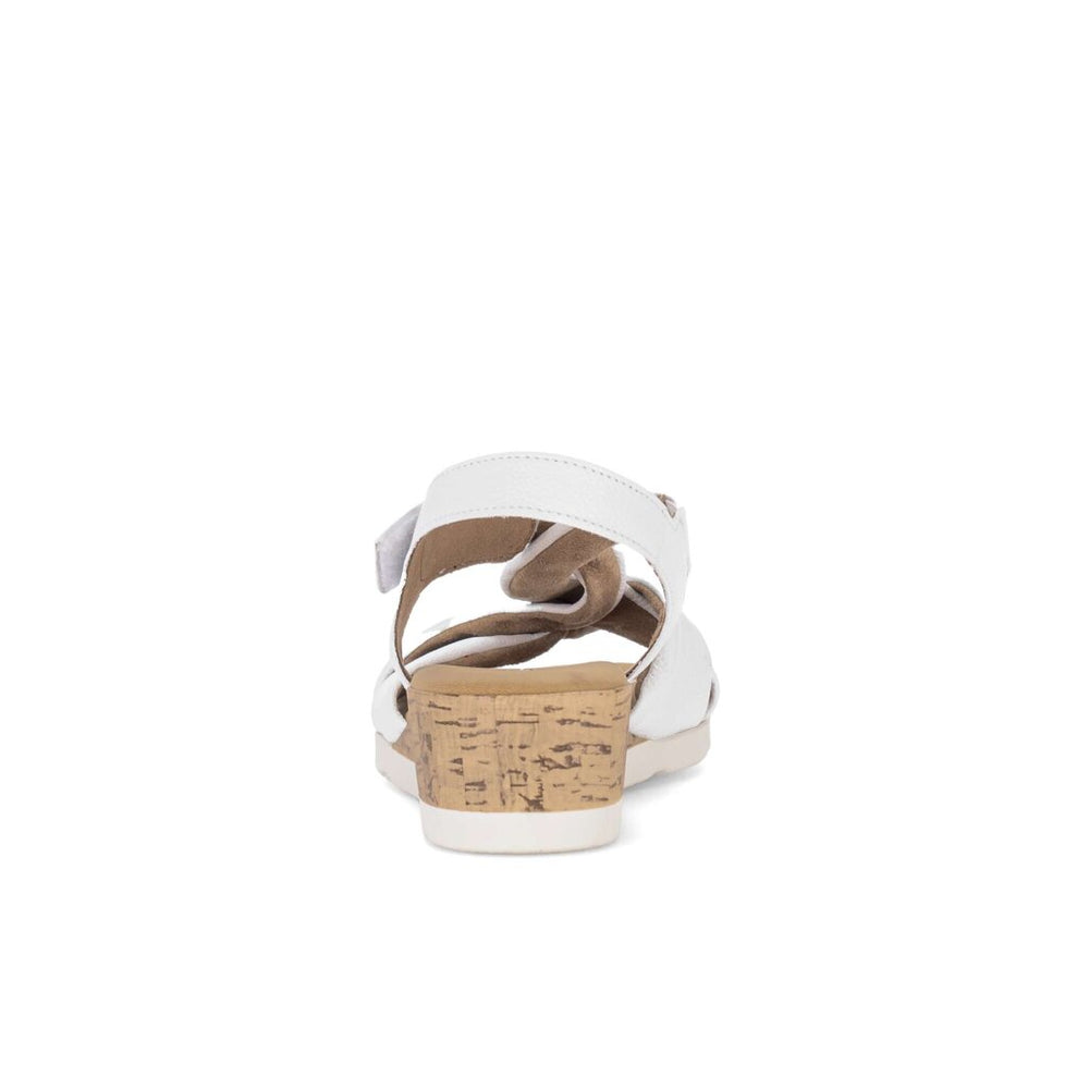 82.761.50 Sandal - White Leather||82.761.50 Sandales - Cuir blanc