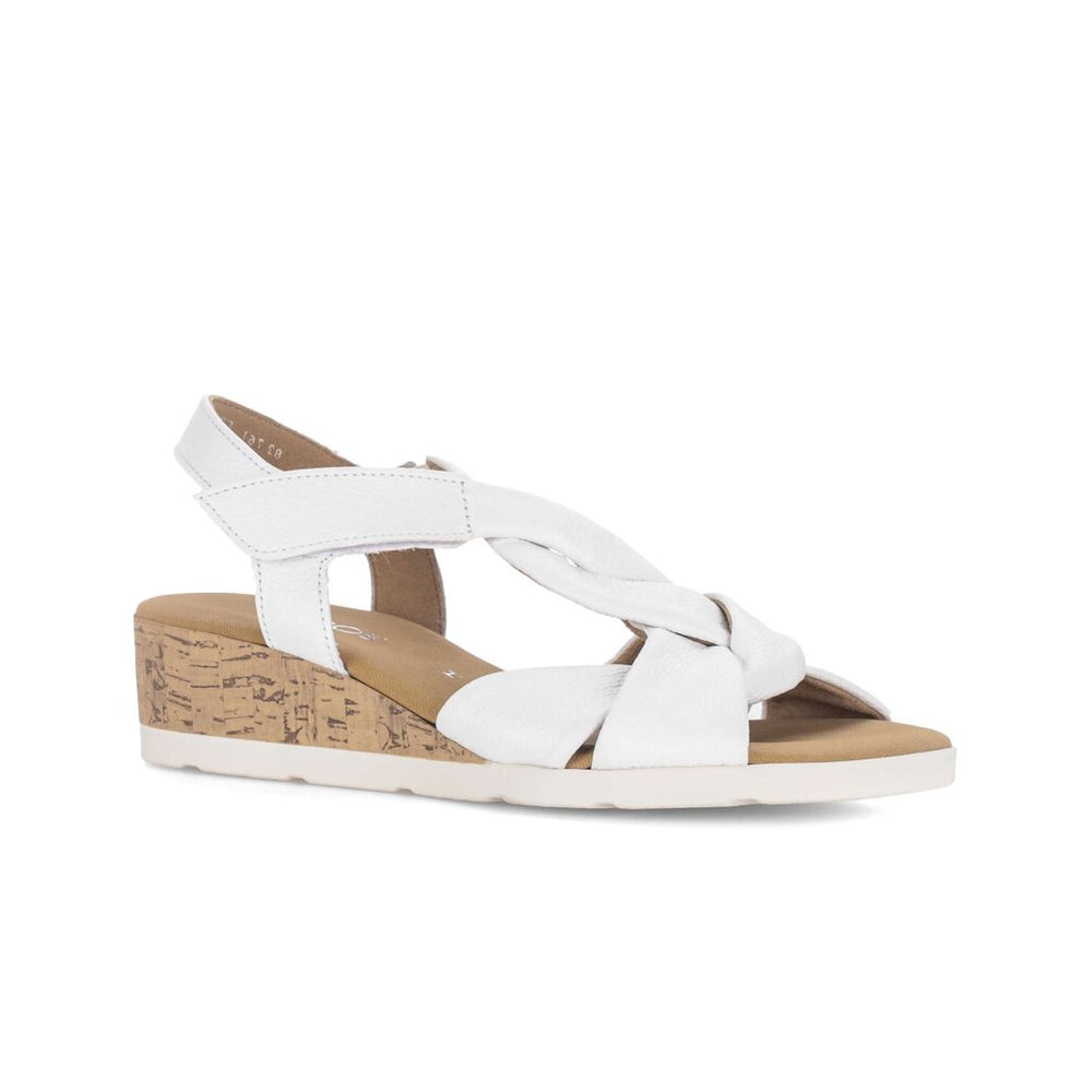 82.761.50 Sandal - White Leather||82.761.50 Sandales - Cuir blanc