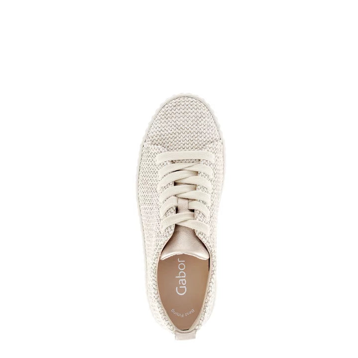 83.205.42 Sneaker - Metallic Beige||83.205.42 Espadrille - Beige métallique