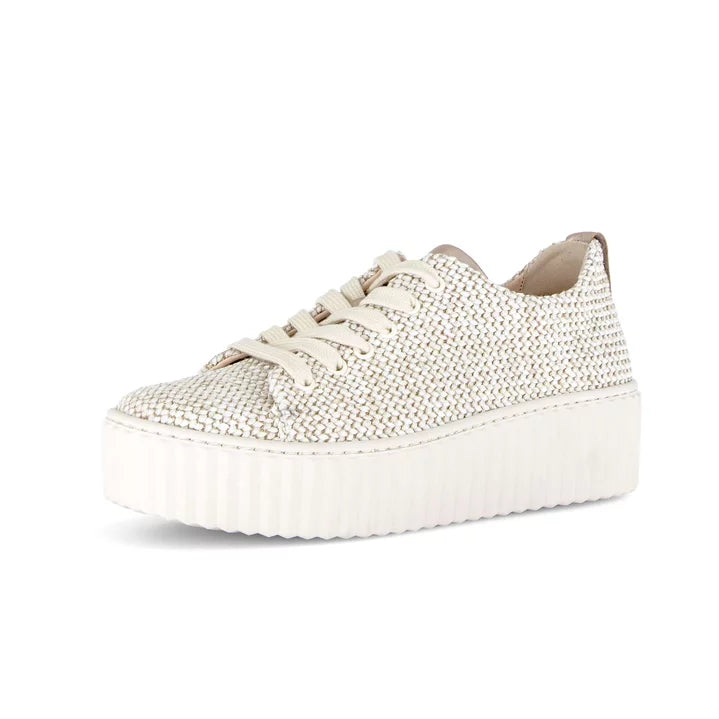 83.205.42 Sneaker - Metallic Beige||83.205.42 Espadrille - Beige métallique