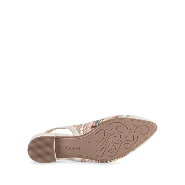 81.526.40 Slingback - Multi||81.526.40 Escarpins à bride arrière - Multicolore