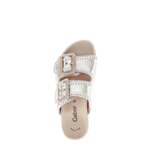 83.741.62 Sandal - Gold Leather||83.741.62 Sandales - Cuir doré